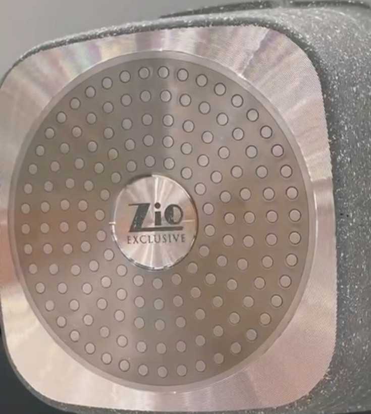 سرویس قابلمه و تابه گرانیتی 10 پارچه زیو مدل ZCS-8555