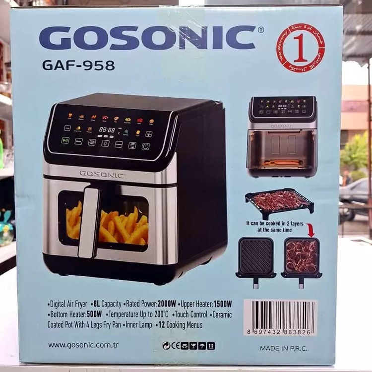 سرخ کن بدون روغن گوسونیک مدل GAF-958